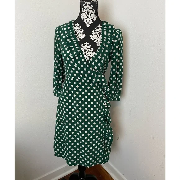 kate spade green polka dot dress Dragonfly Rivieria Dress by kate spade new york